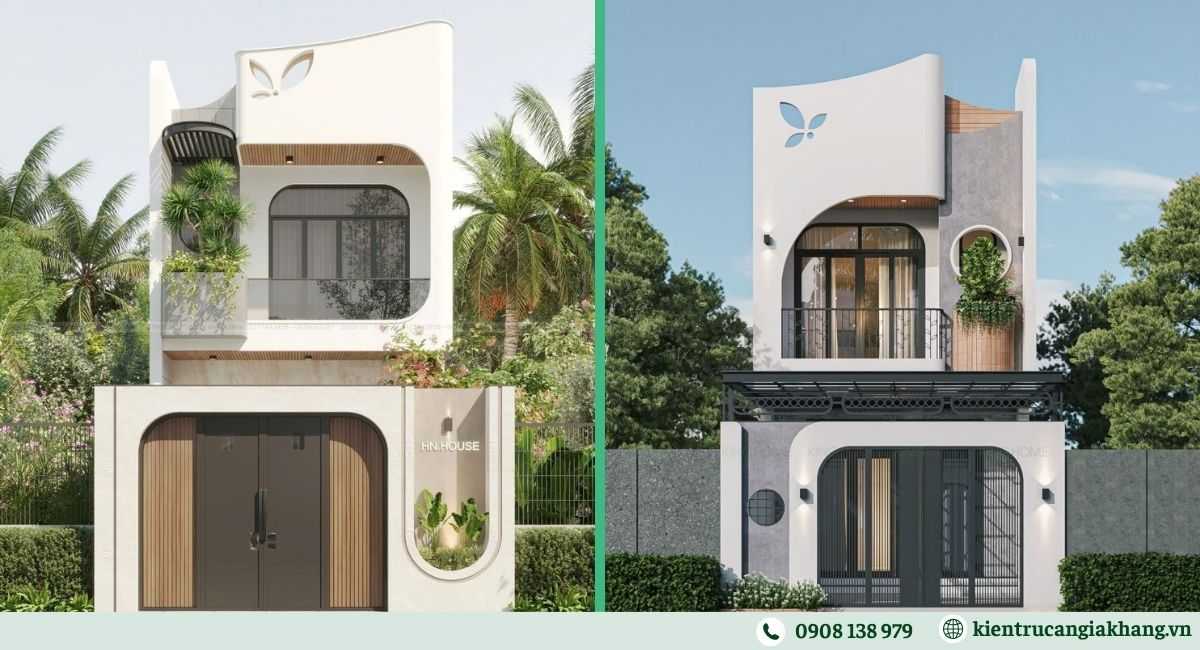Mẫu nhà phố thông thoáng cho diện tích hẹp