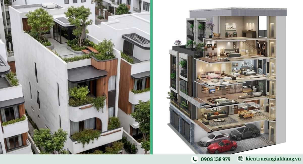 Kinh nghiệm thiết kế nhà phố hiện đại đẹp và tối ưu chi phí