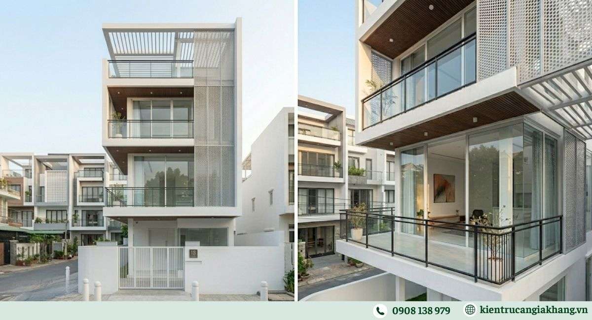 Những nguyên tắc quan trọng trong thiết kế nhà phố hiện đại