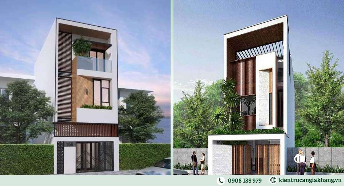 Thiết kế nhà phố hiện đại 5x13m