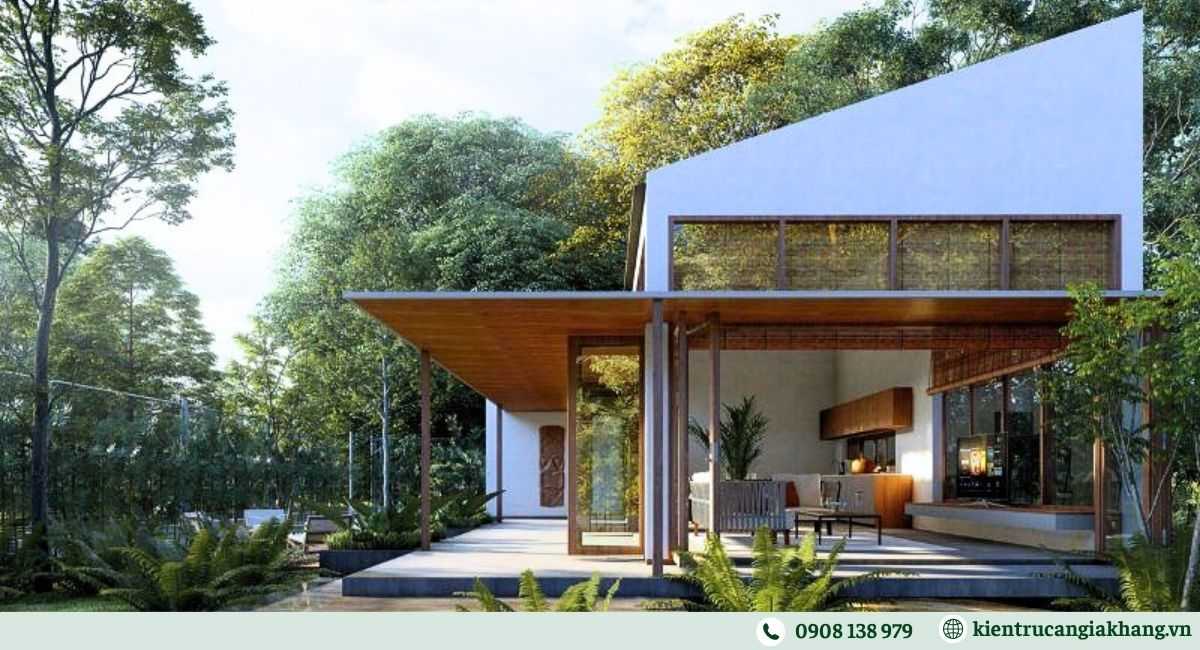 Mẫu nhà vườn đẹp cho diện tích nhỏ