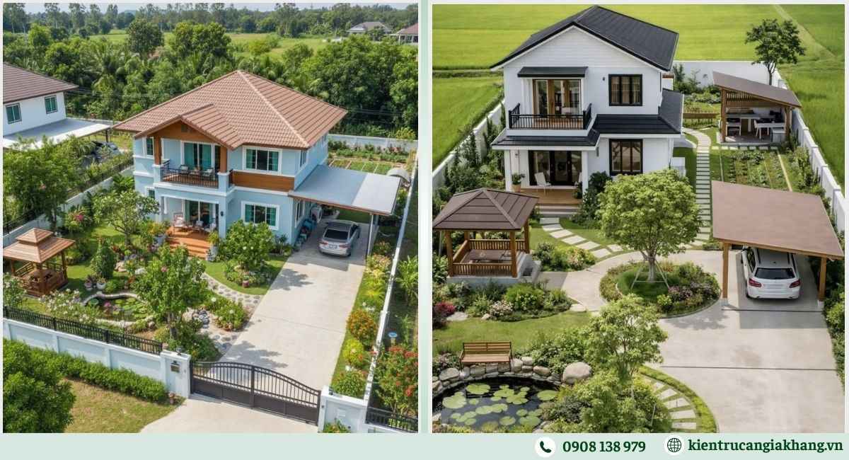 Những đặc trưng nổi bật của kiến trúc nhà vườn
