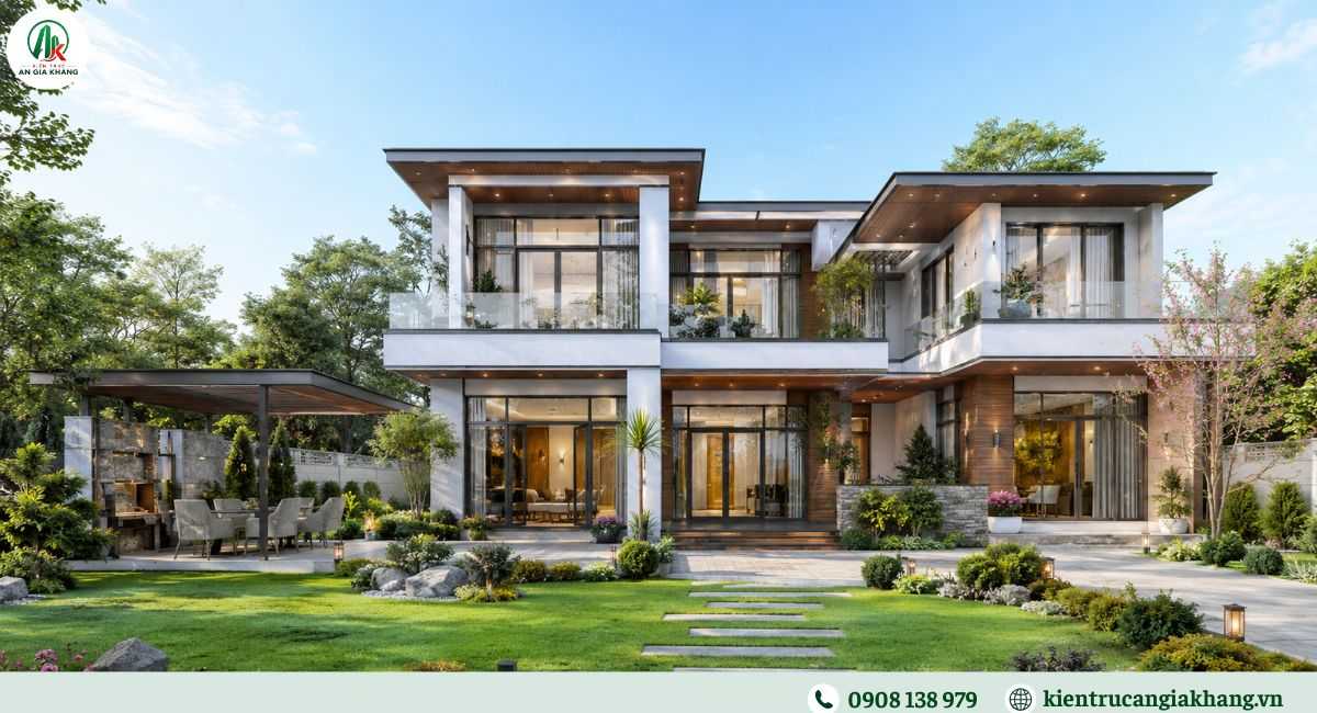 Biệt thự nhà vườn 2 tầng