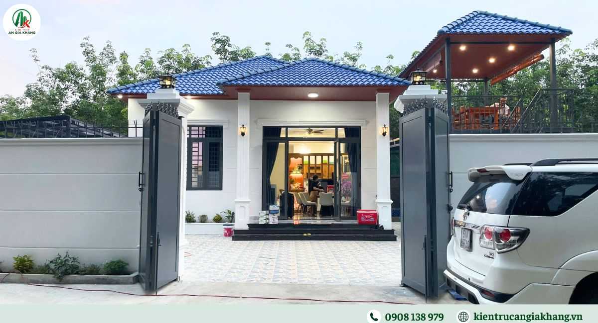Biệt thự nhà vườn mái Nhật