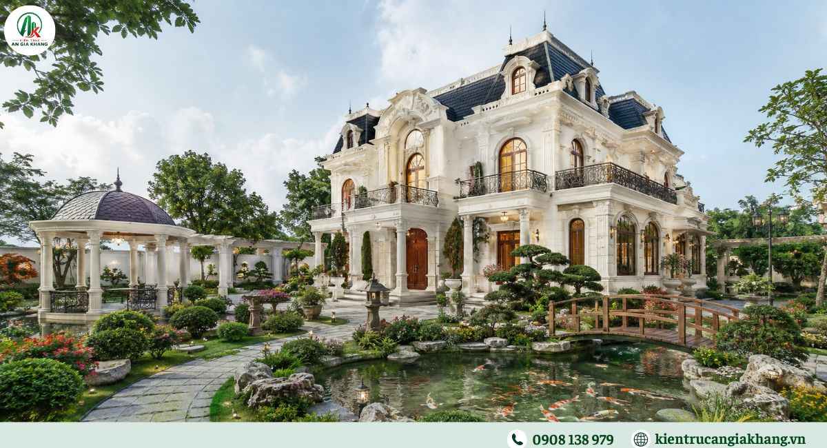 Biệt thự vườn tân cổ điển