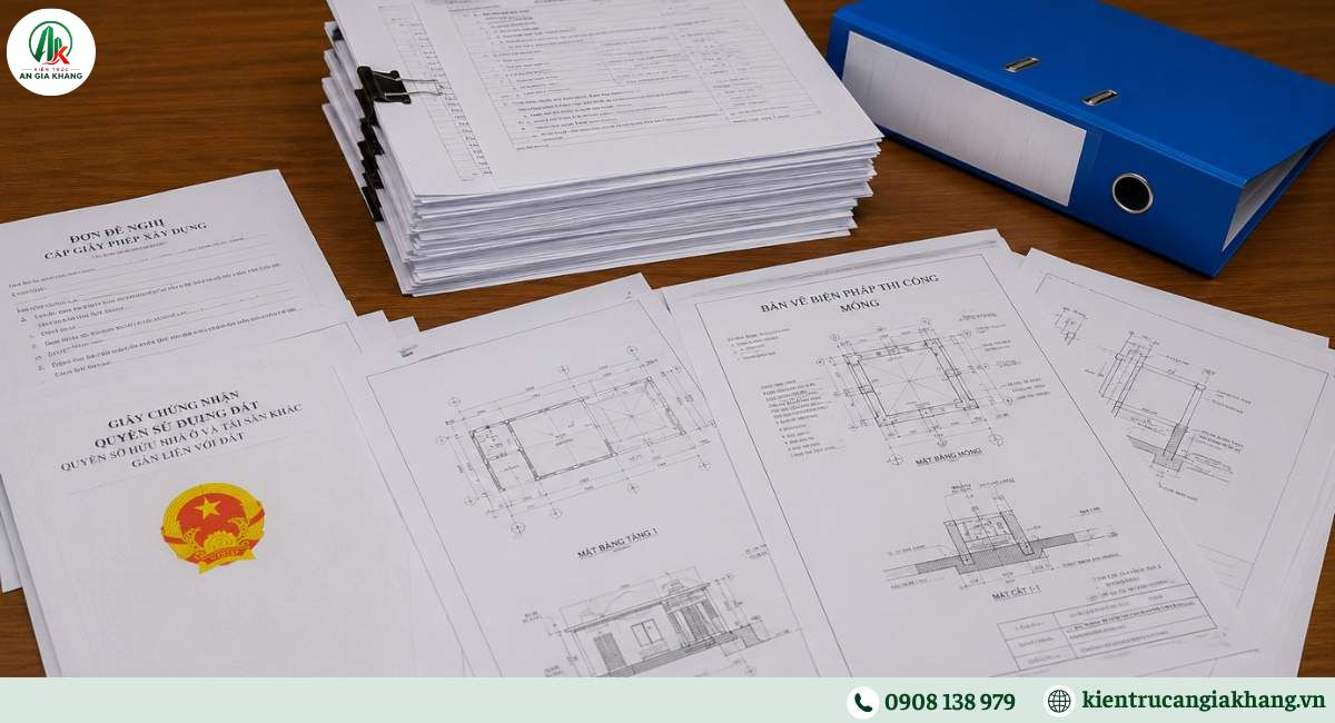 Xin phép xây dựng và chuẩn bị hồ sơ kỹ thuật