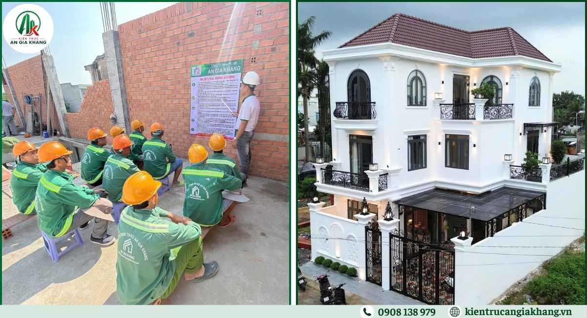 Nhà thầu xây dựng biệt thự chuyên nghiệp tại TPHCM