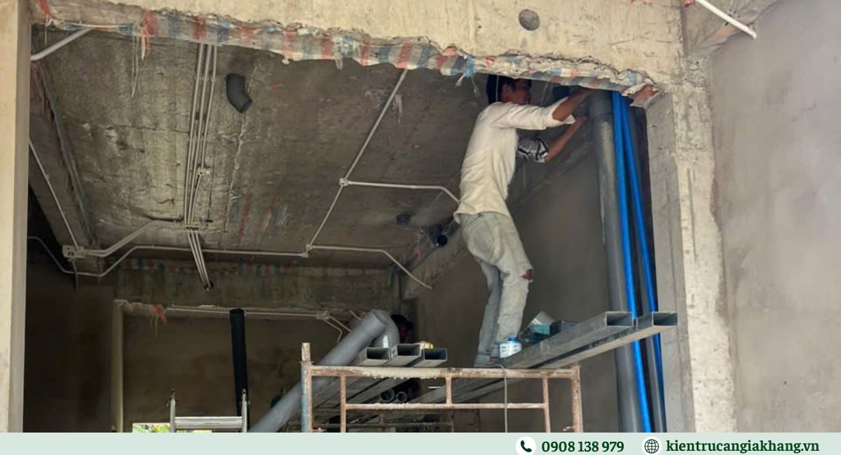 Thi công phần thô