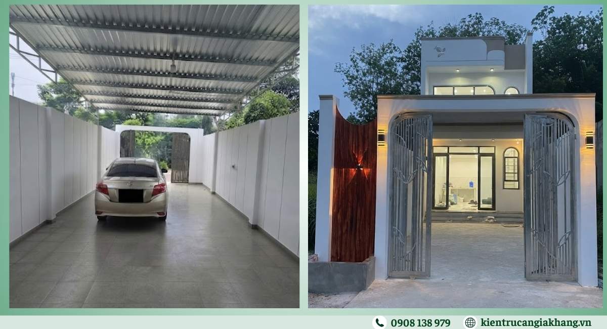 Mặt tiền nhà 1 trệt 1 lửng tại Bình Dương