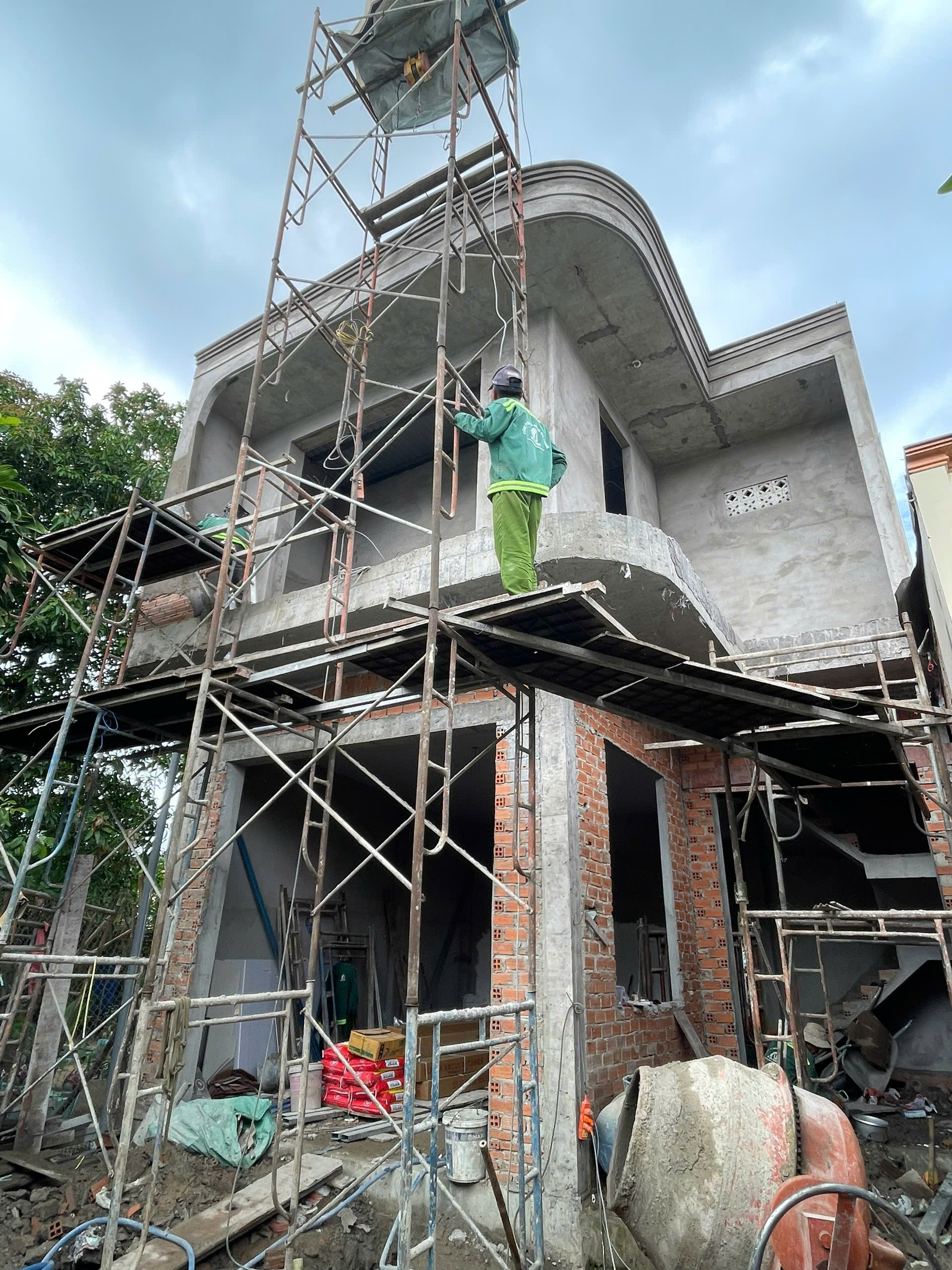 báo giá xây nhà phần thô