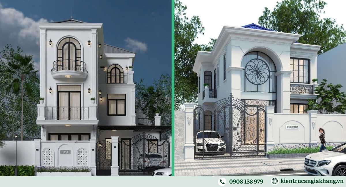 Mẫu nhà phố Indochine