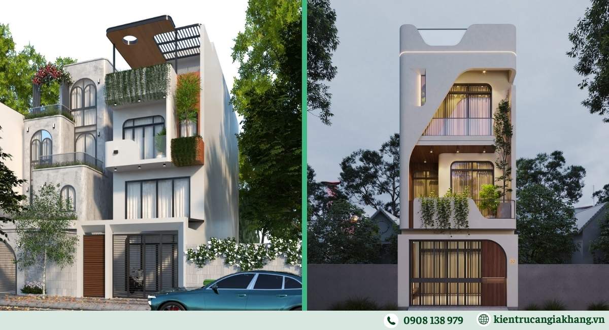 Nhà phố 3 tầng