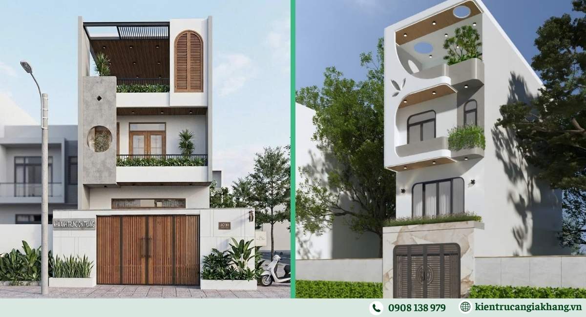 Mẫu nhà phố hiện đại