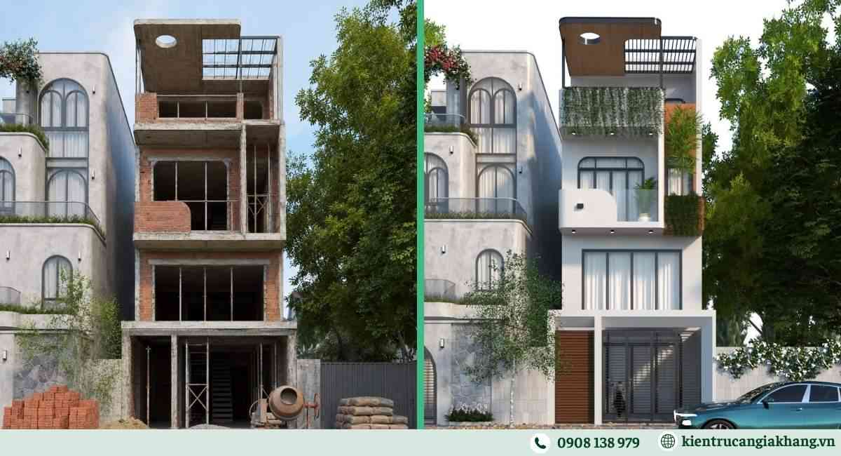 Có nên chọn gói xây nhà phố trọn gói hay tự mua vật tư?