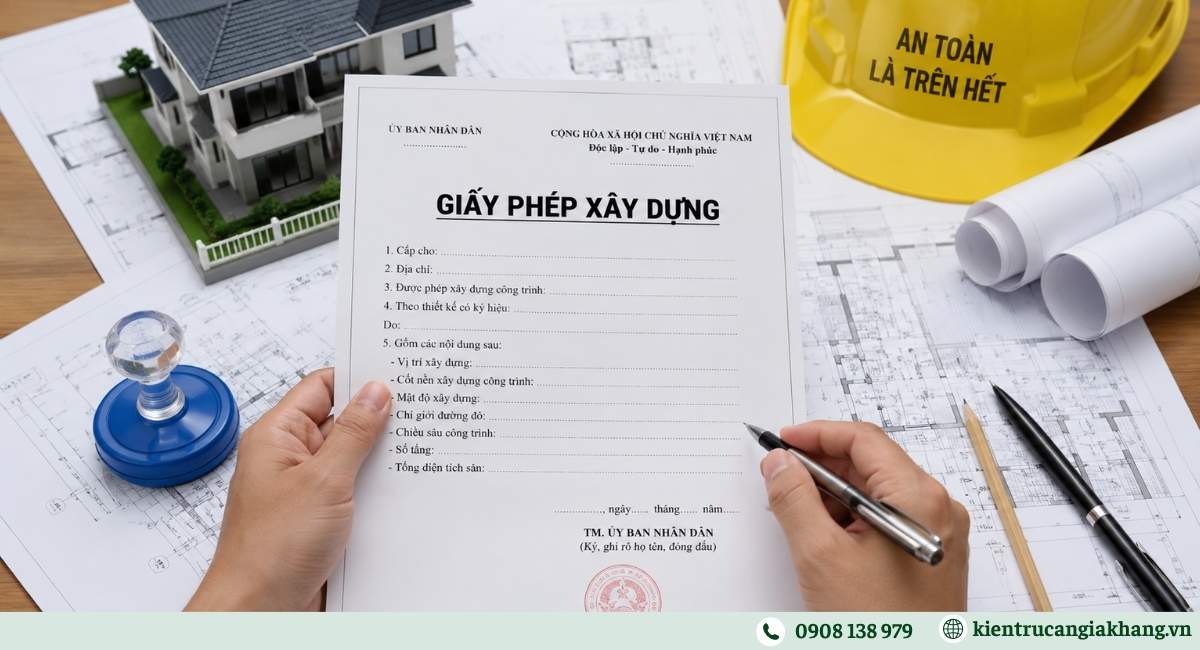 Quy trình xây dựng nhà phố
