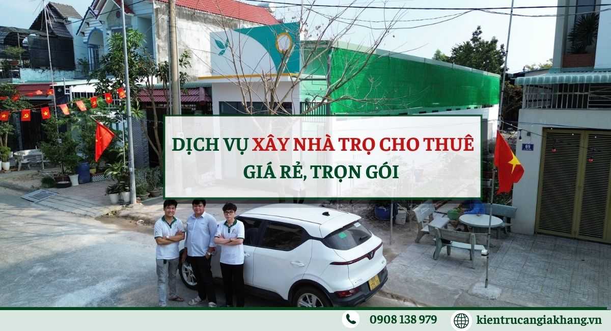 Đơn vị xây dựng nhà trọ giá rẻ