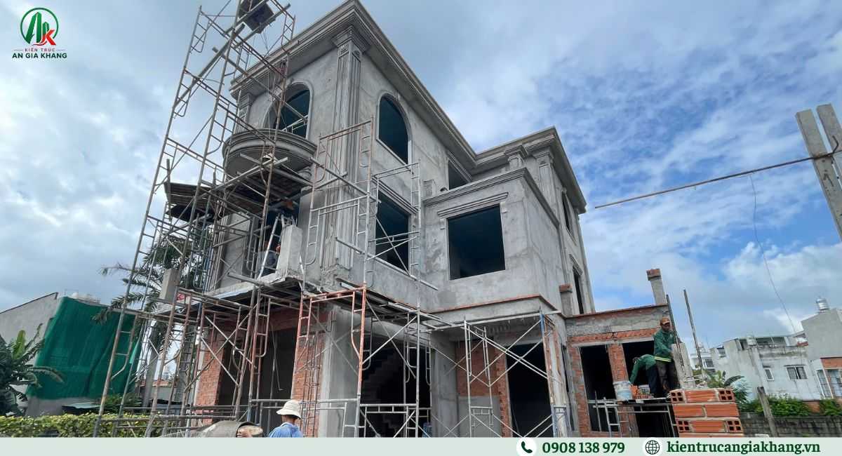 Đơn giá thi công biệt thự phần thô cập nhật mới nhất
