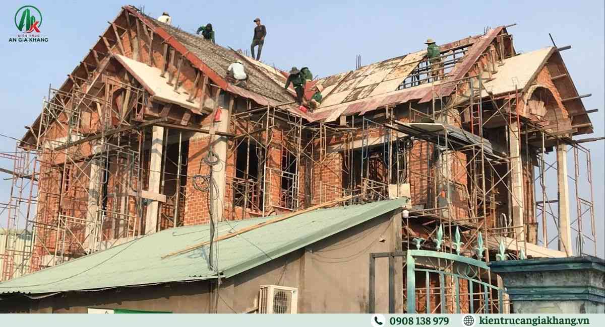 Tổng quan về dịch vụ xây phần thô biệt thự 