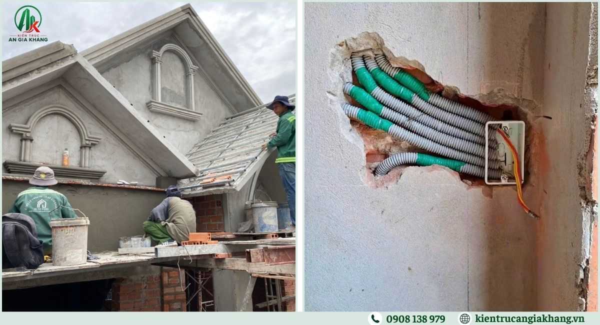Hoàn thiện các hạng mục phần thô