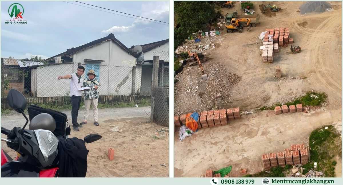 Khảo sát và chuẩn bị thi công
