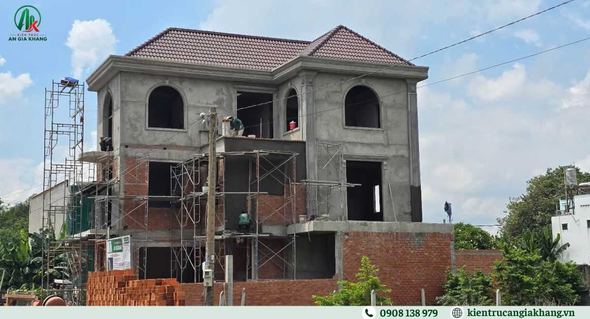 Những lưu ý khi xây phần thô biệt thự