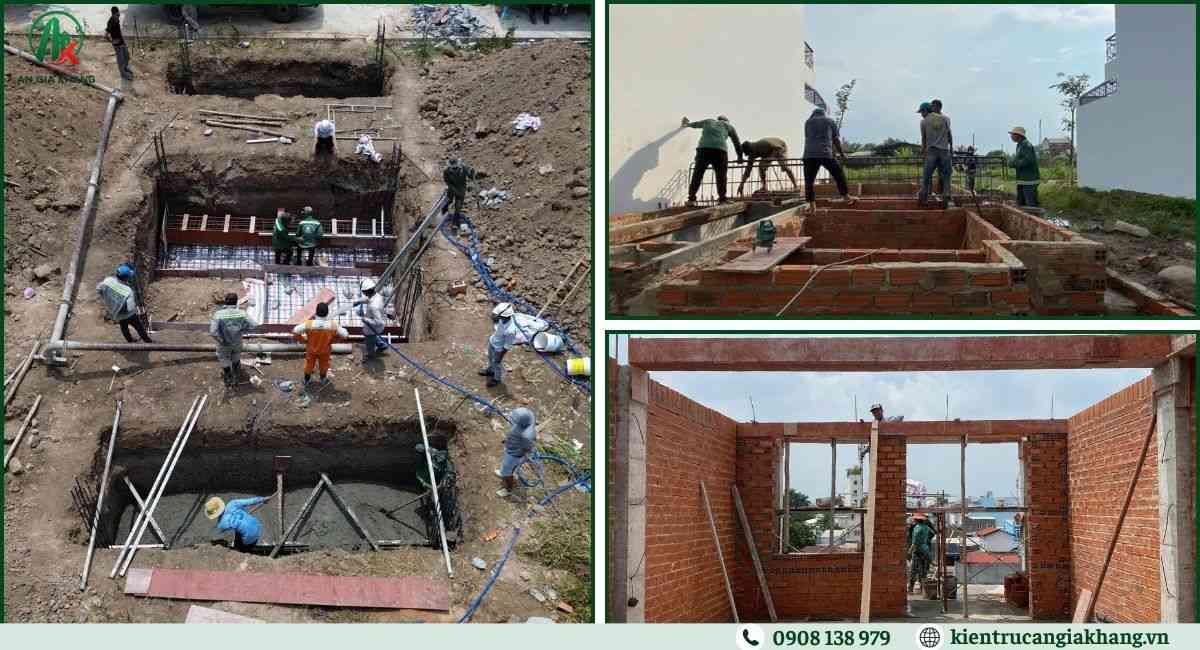 Xây phần thô biệt thự gồm những hạng mục nào?