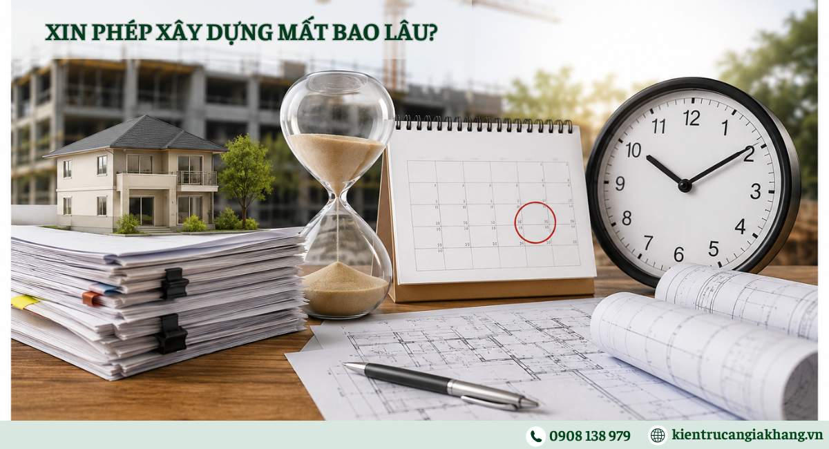 Xin phép xây dựng mất bao lâu