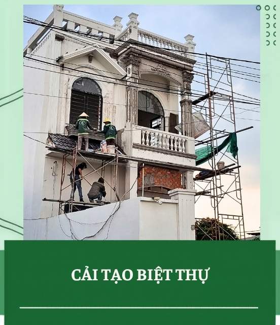 Cải tạo biệt thự cũ thành mới, tối ưu chi phí cho gia chủ
