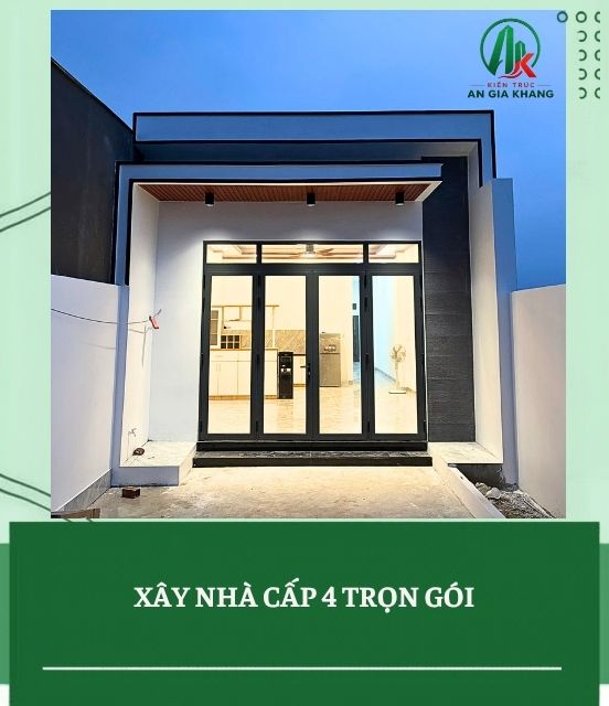 Xây nhà cấp 4 trọn gói là gì? Báo giá, quy trình và kinh nghiệm thực tế 2026