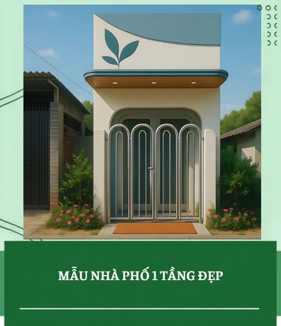 Tuyển tập 30+ Mẫu nhà phố 1 tầng đẹp, tối ưu công năng 2026