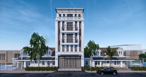 K-House – Nhà phố 5 tầng hiện đại, cá tính tại Đà Nẵng