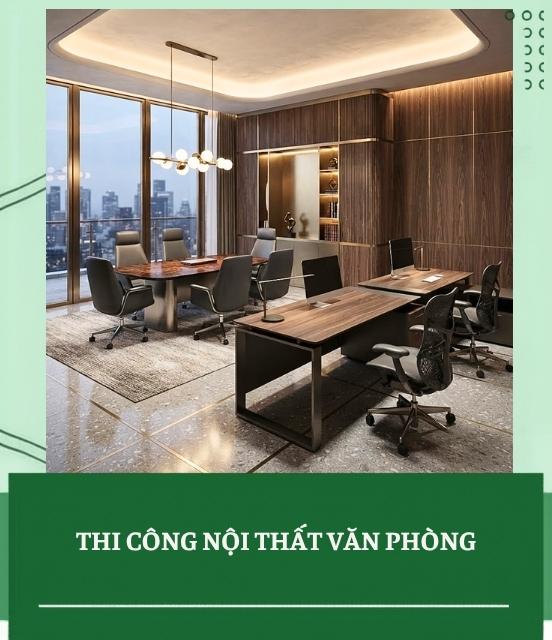 Thi công nội thất văn phòng kiến tạo môi trường làm việc hiệu quả
